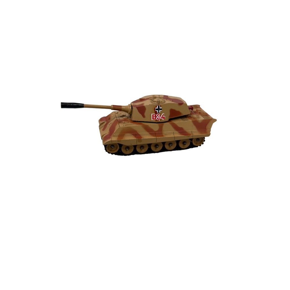 Vintage Corgi Toys King Tiger German Heavy Tank B34 Camouflage Diecast Model